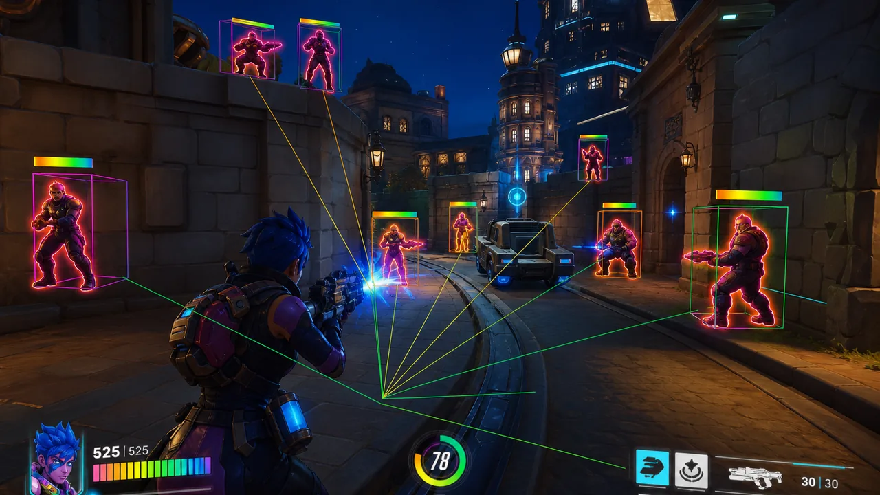 Overwatch 2 Hacks wallhack glow through walls